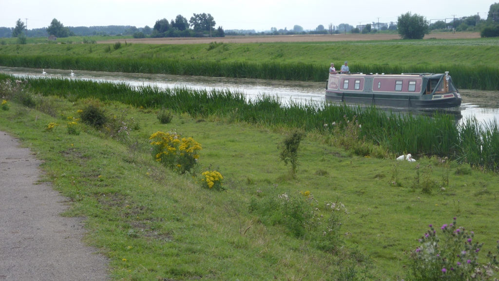 Narrowboat by Emma Watson River