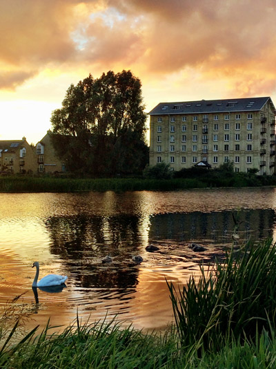 St Ives by Karina Newlands river ouse sunset